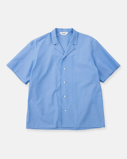 Open-collar S/S shirt