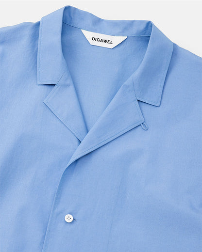 Open-collar S/S shirt