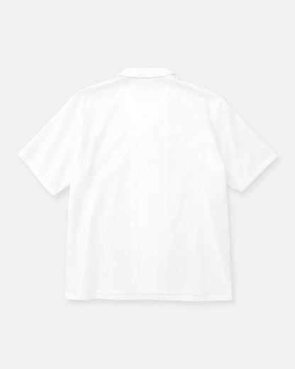 Open-collar S/S shirt