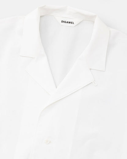 Open-collar S/S shirt