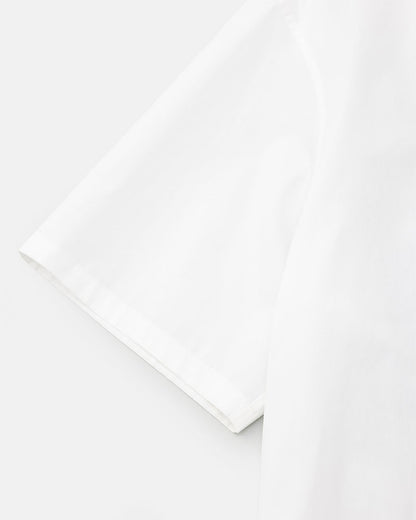 Open-collar S/S shirt
