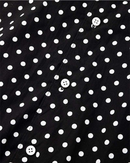 Oversized S/S shirt (dot)