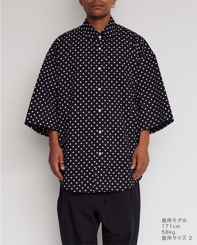 Oversized S/S shirt (dot)