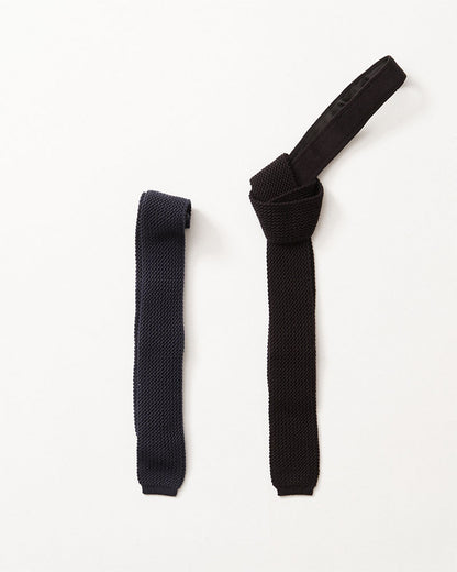 Silk knit tie