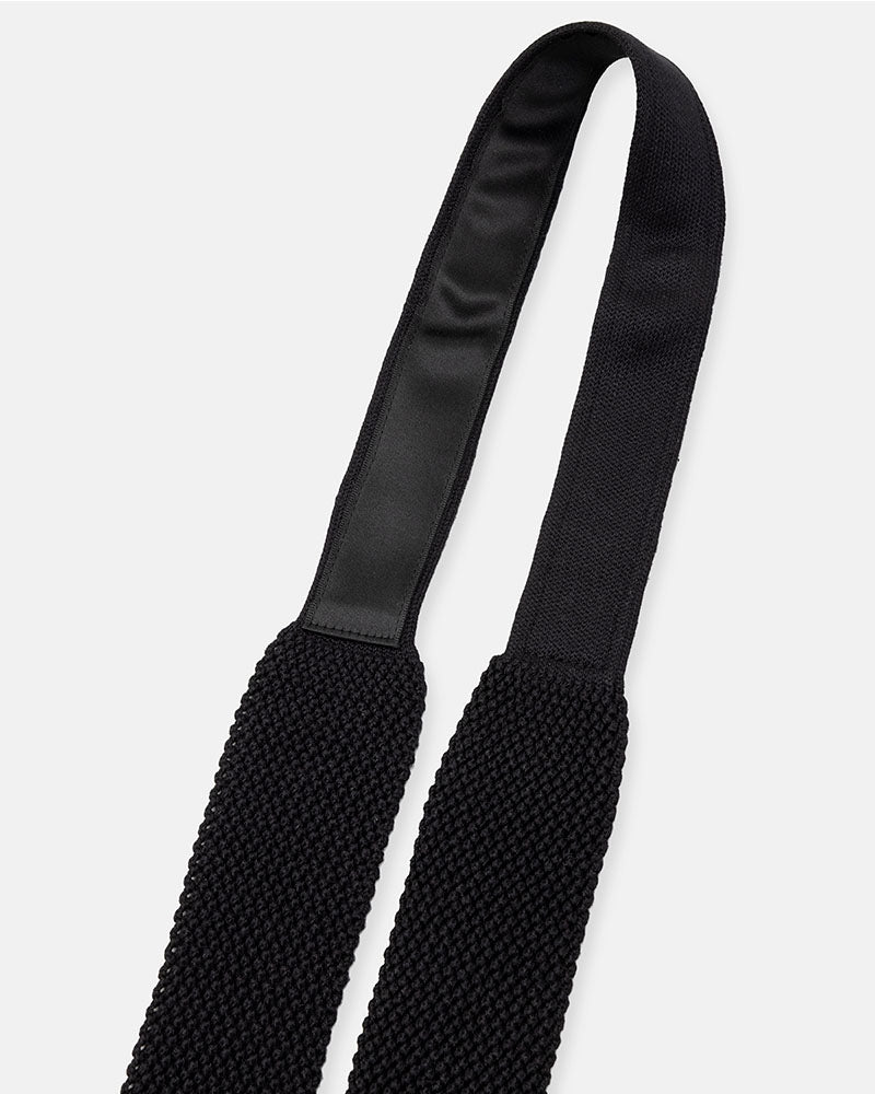 Silk knit tie