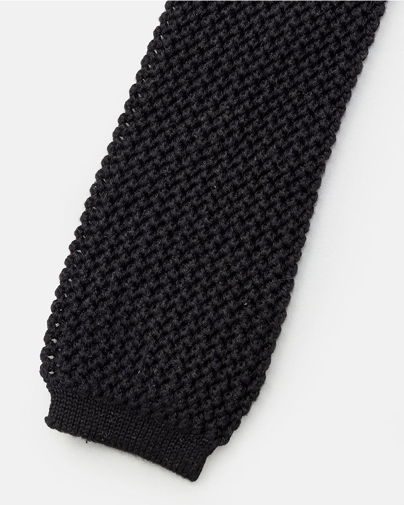 Silk knit tie