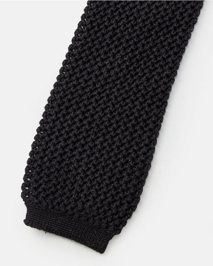 Silk knit tie