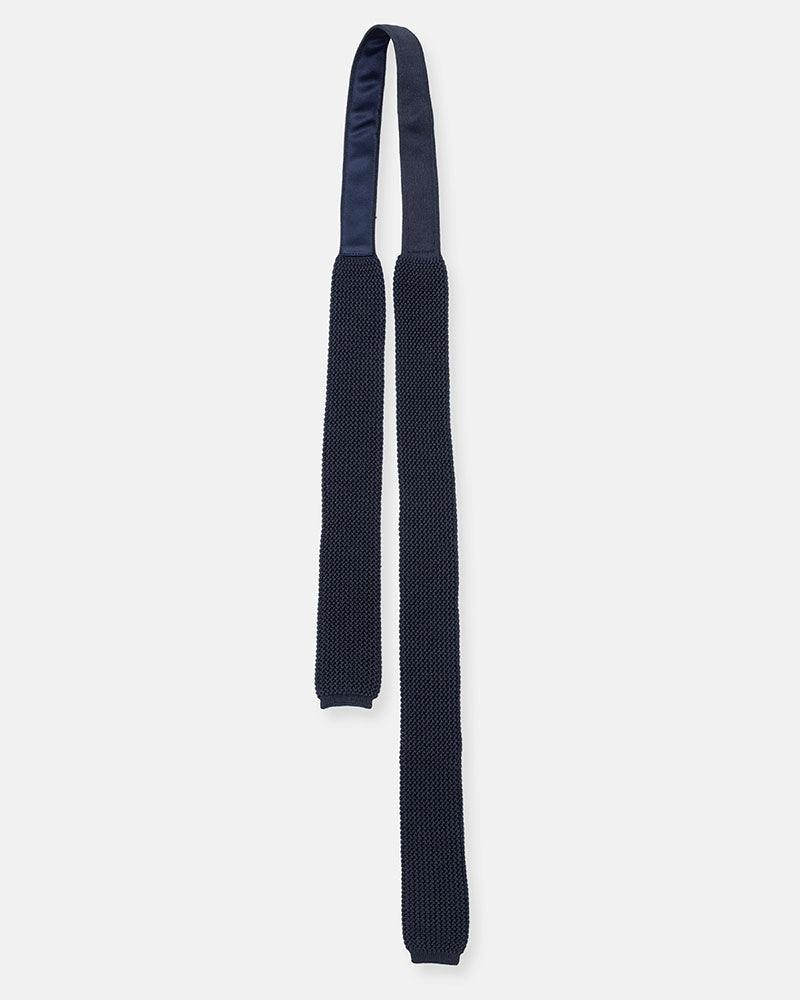 Silk knit tie