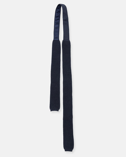 Silk knit tie