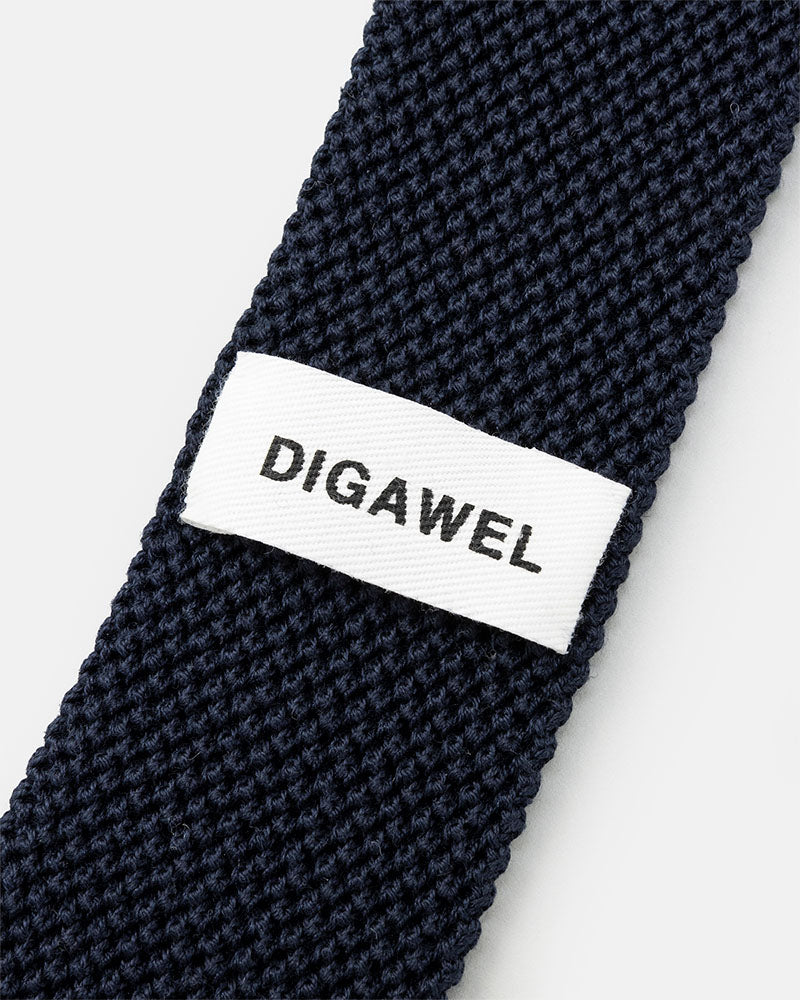 Silk knit tie