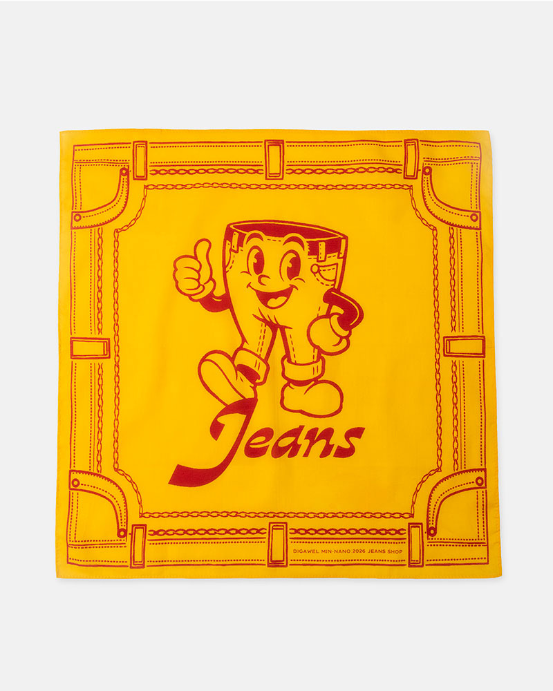 JEANS SHOP bandana MIN-NANO×DIGAWEL