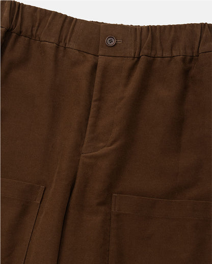 Cropped wide pants