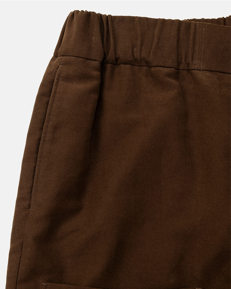 Cropped wide pants