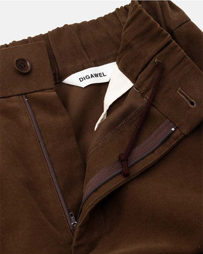 Cropped wide pants