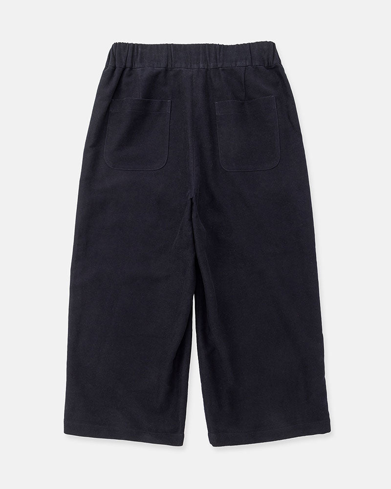 Cropped wide pants