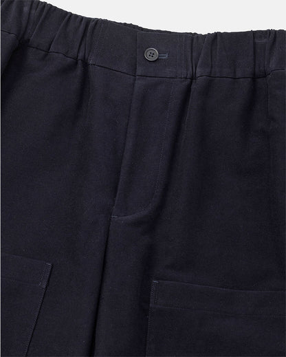 Cropped wide pants