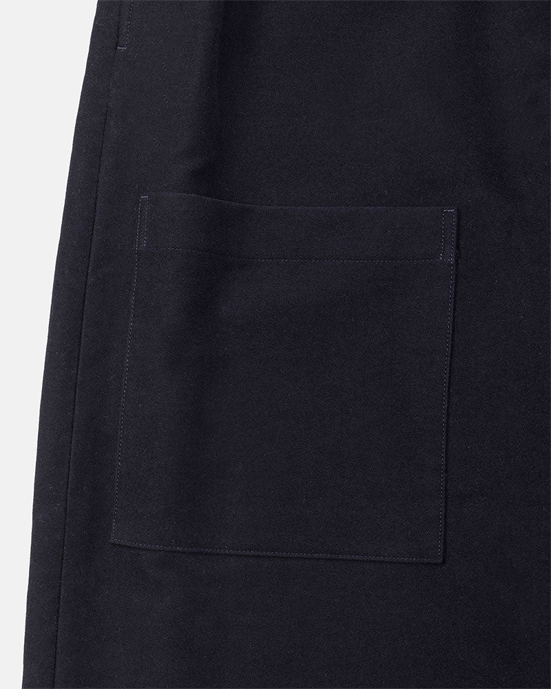 Cropped wide pants