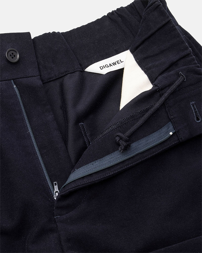 Cropped wide pants