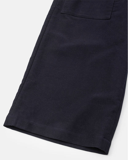 Cropped wide pants