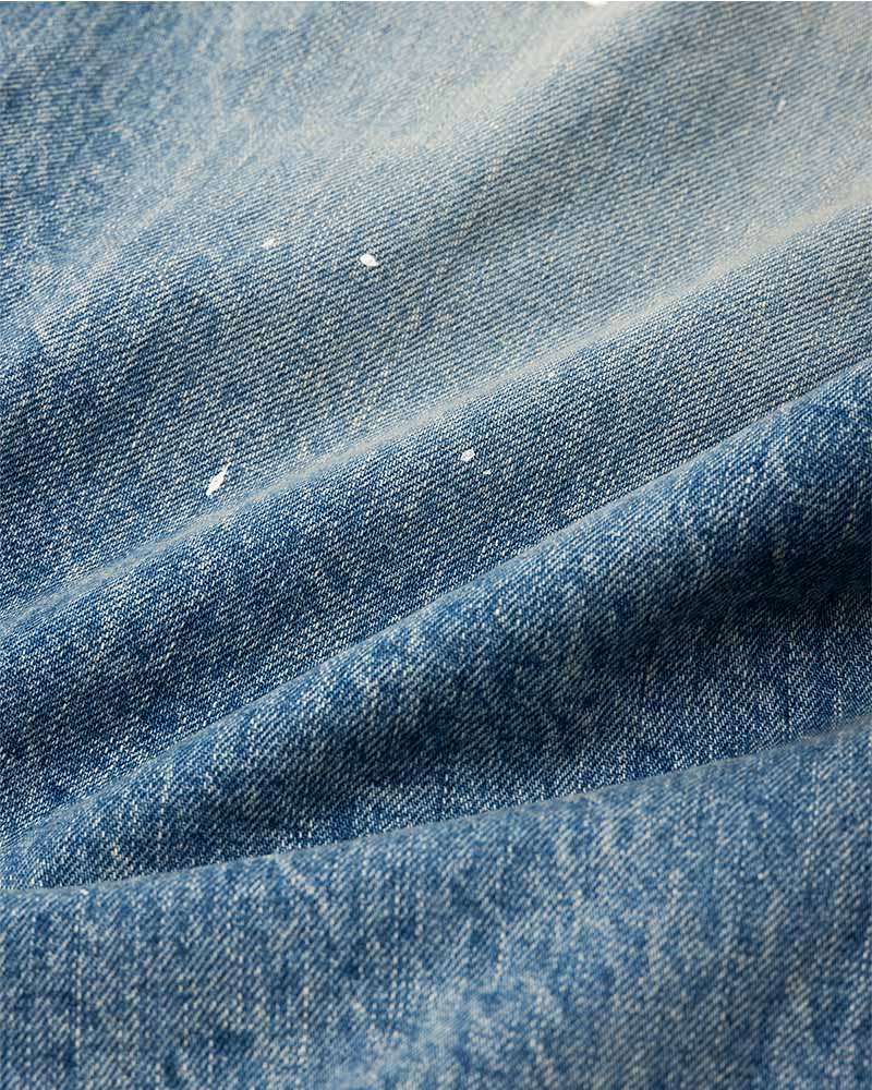 Distressed painter jeans