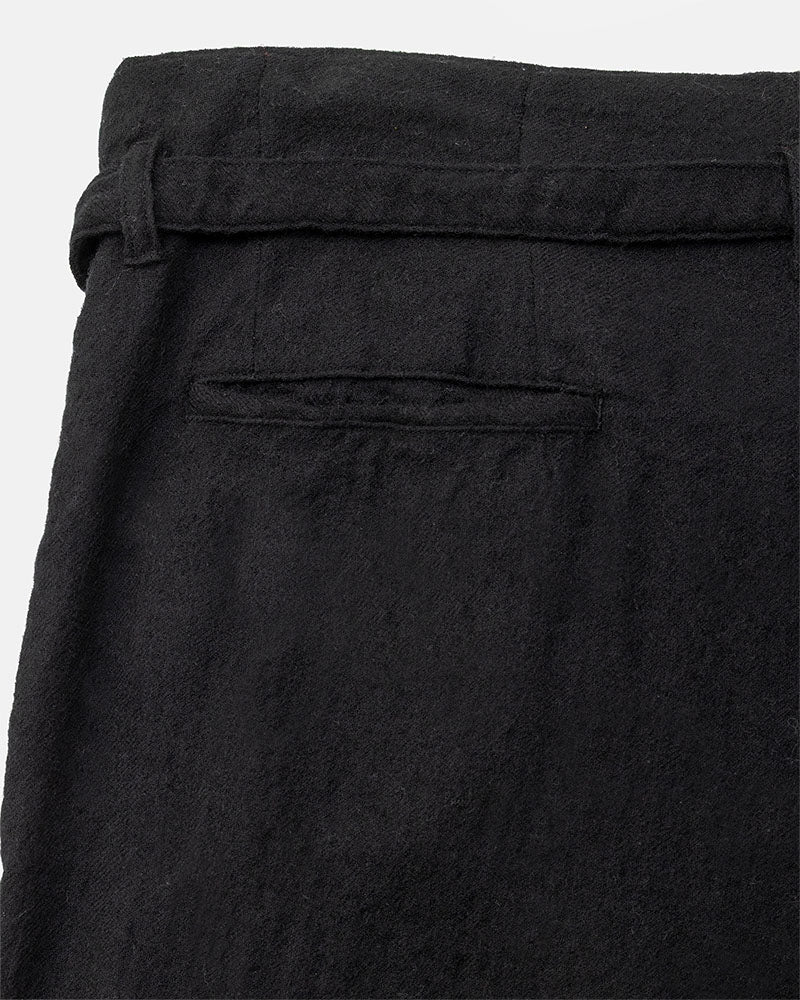 Puckering high-waisted pants