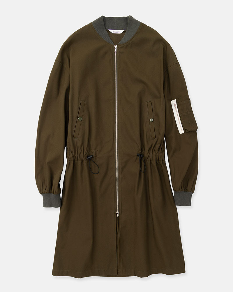 Long MA-1 dress