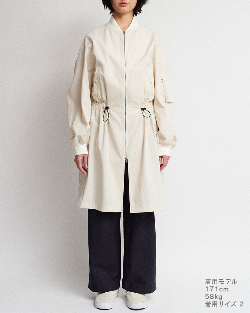 Long MA-1 dress