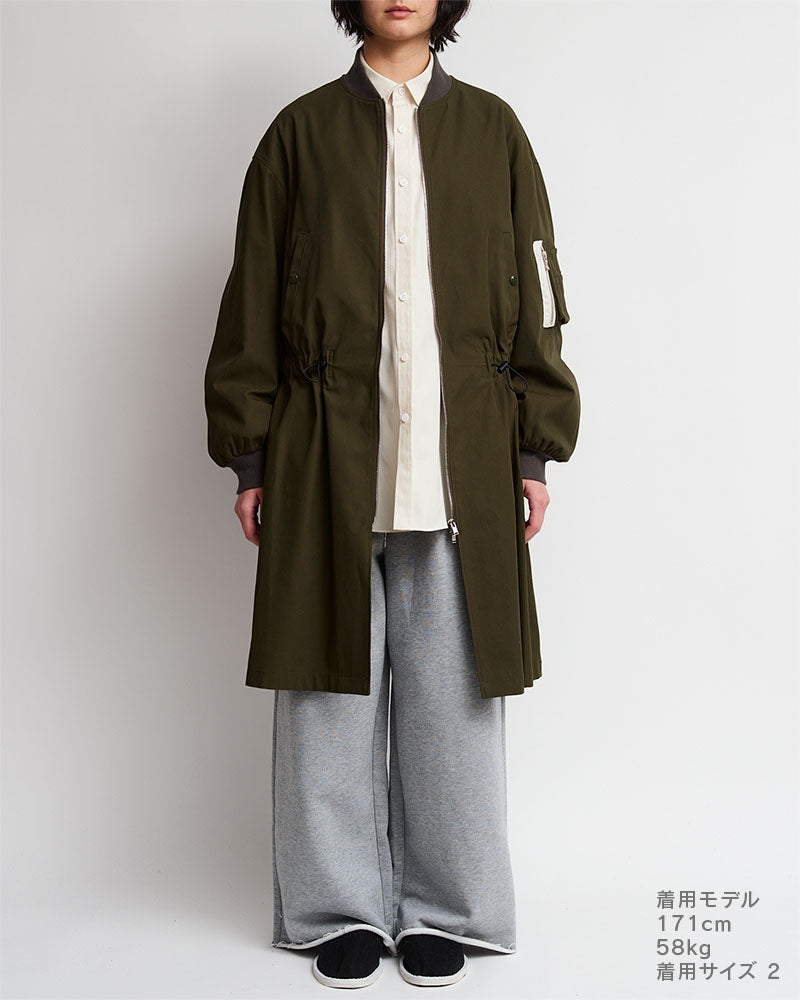 Long MA-1 dress
