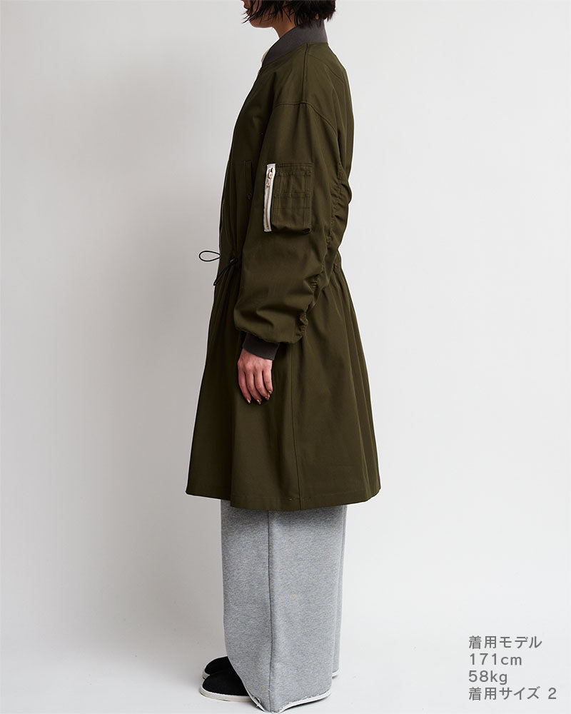 Long MA-1 dress