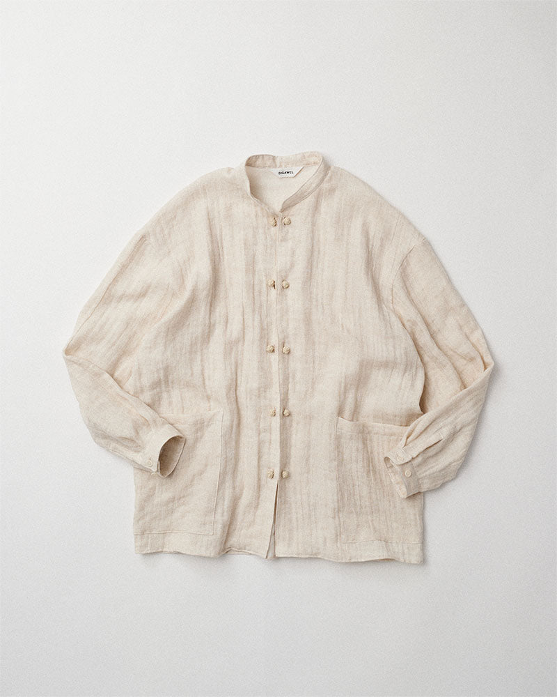 Side pocket shirt blouson