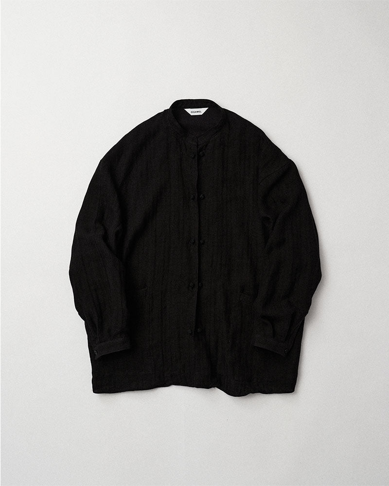 Side pocket shirt blouson