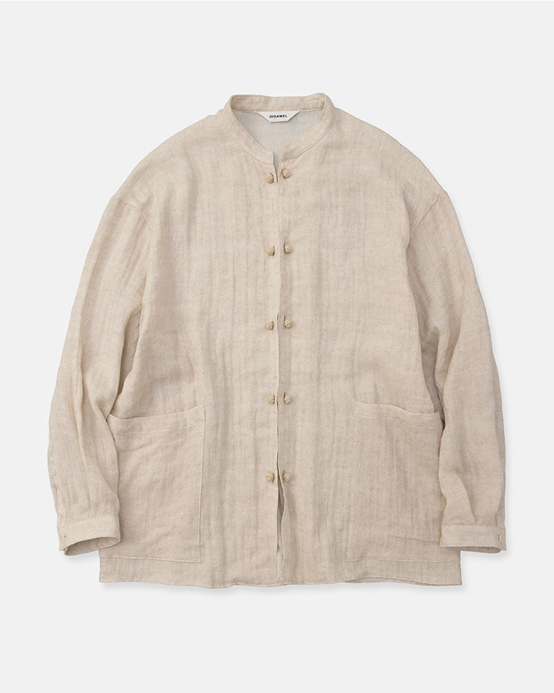 Side pocket shirt blouson