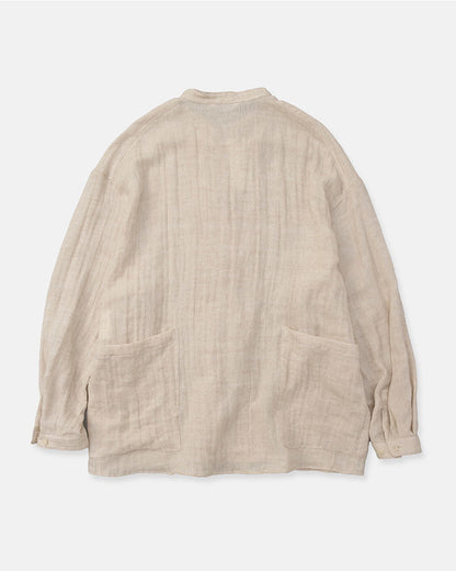 Side pocket shirt blouson