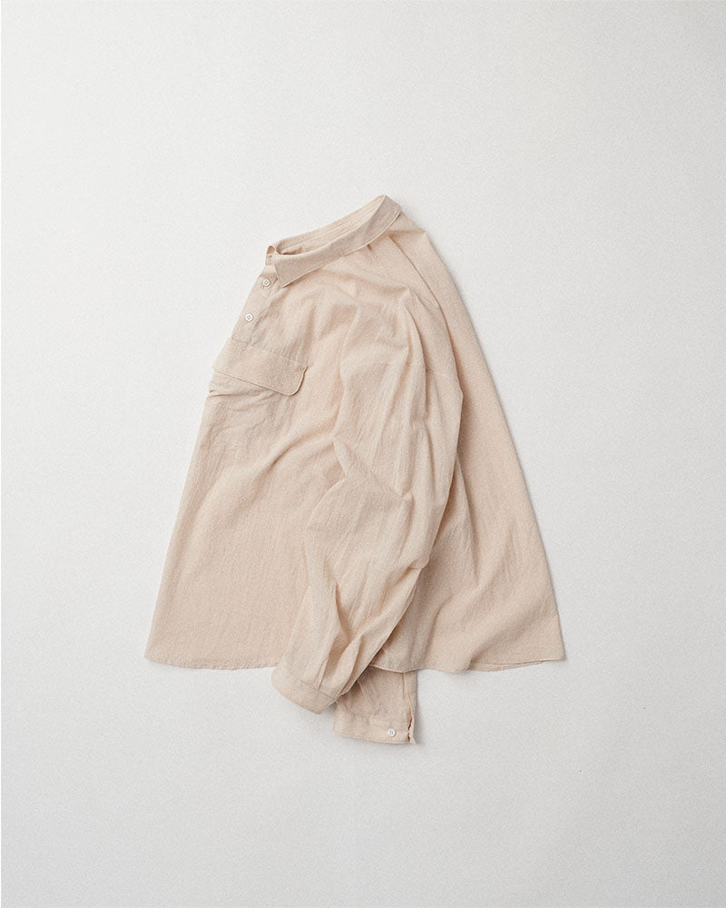 Center pocket P/O shirt