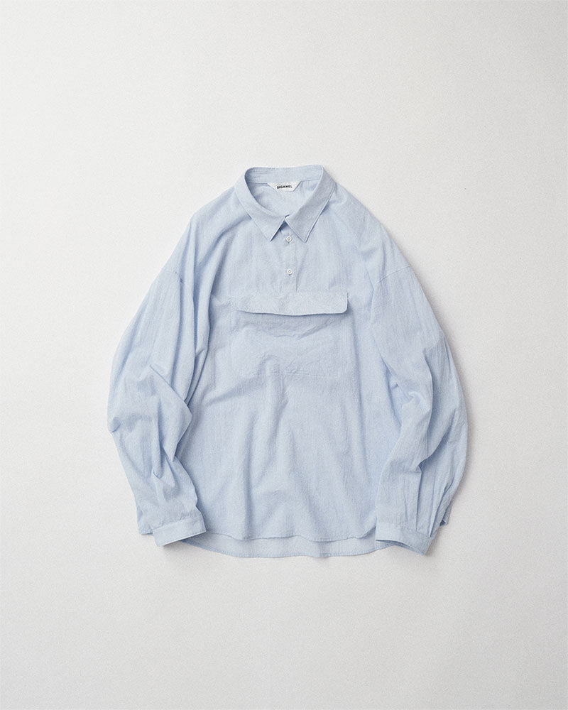 Center pocket P/O shirt