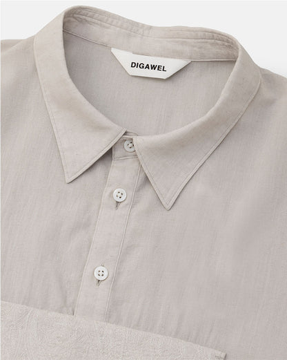 Center pocket P/O shirt