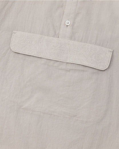 Center pocket P/O shirt