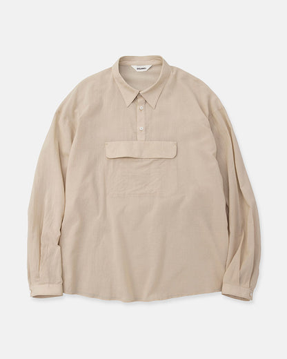Center pocket P/O shirt