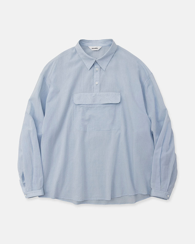 Center pocket P/O shirt