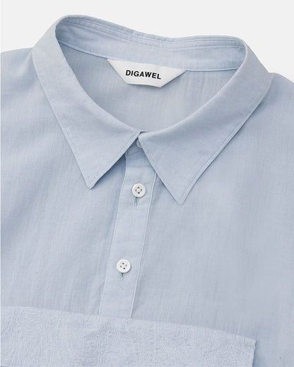 Center pocket P/O shirt