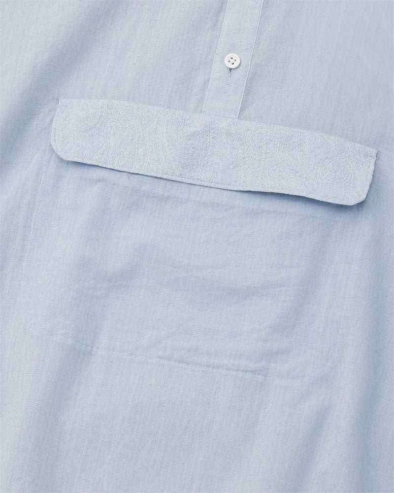 Center pocket P/O shirt