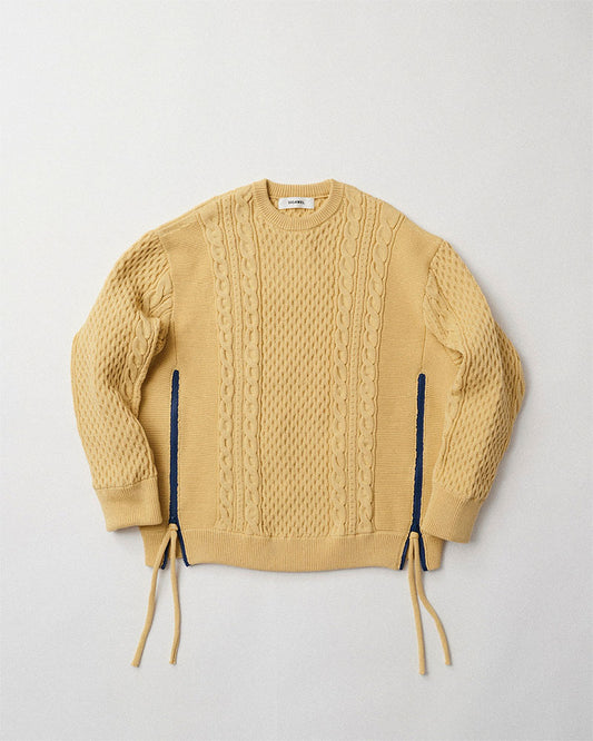 Side zip sweater