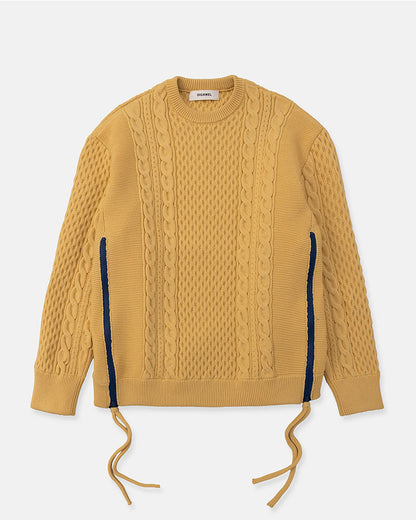 Side zip sweater