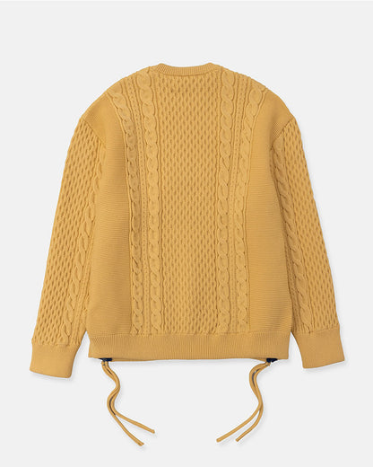 Side zip sweater