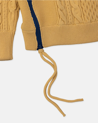 Side zip sweater