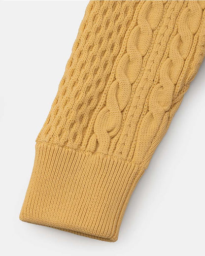 Side zip sweater