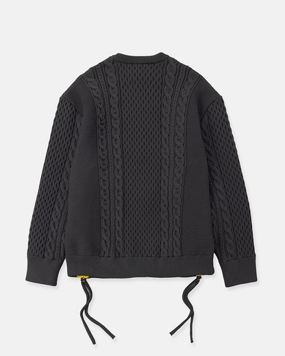 Side zip sweater