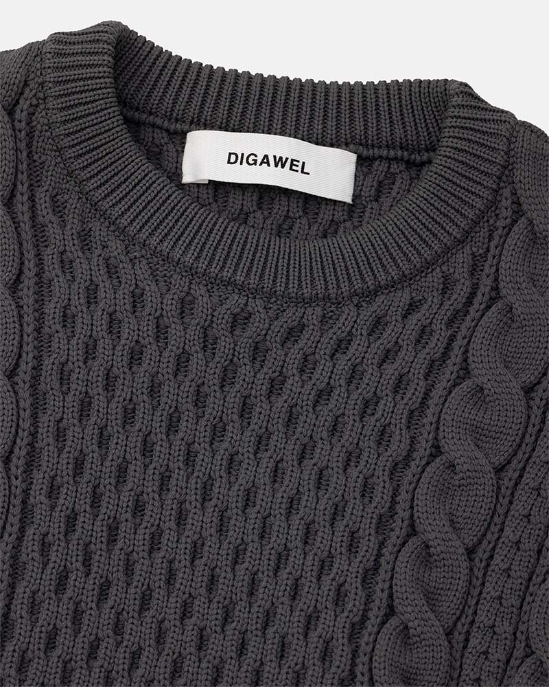 Side zip sweater