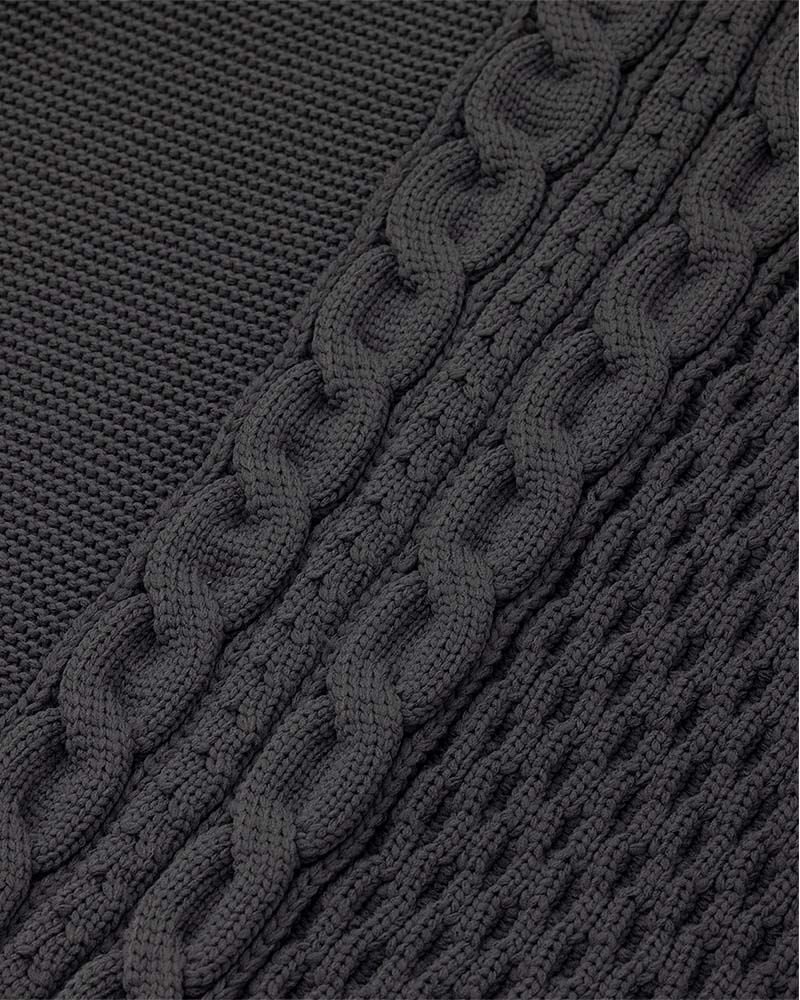Side zip sweater