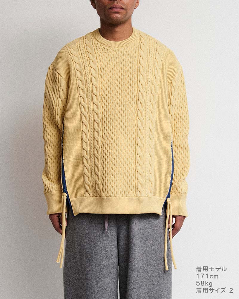 Side zip sweater